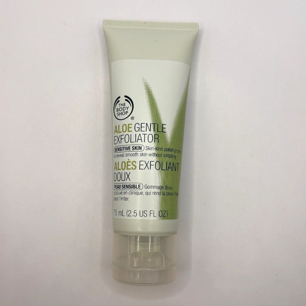 The Body Shop Aloe Gentle Exfoliator for Sensitive Skin Skin Polish 75 ml 2.5 oz